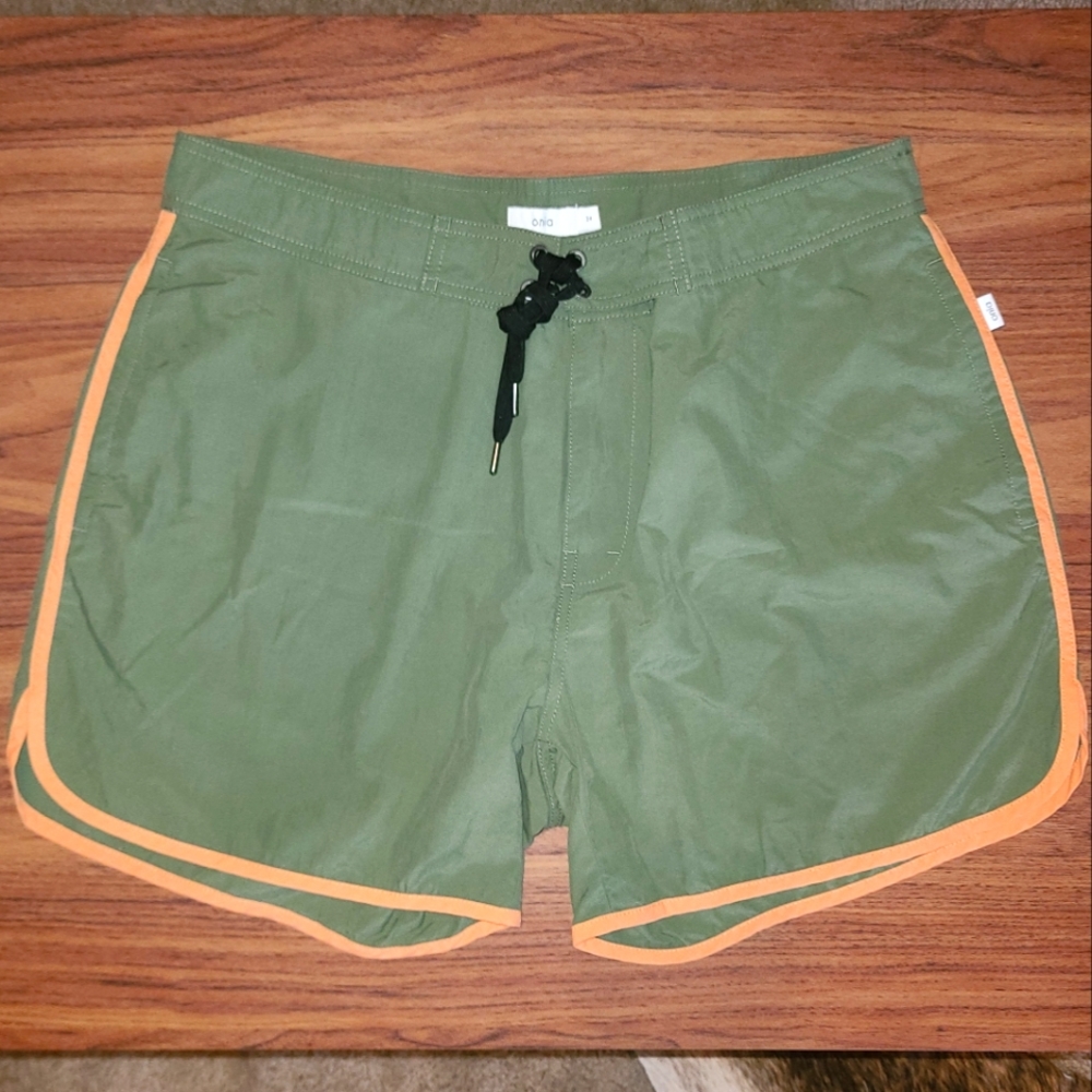 Onia Swimwear 5" Shorts Size 34